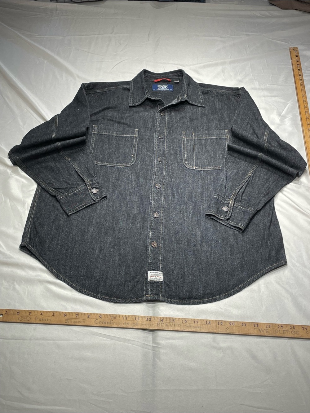 Levi’s Signature Denim Work Shirt – Size L